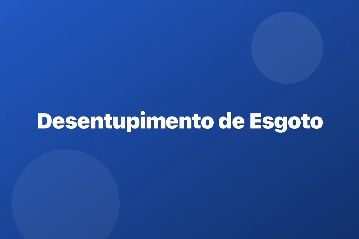 Desentupimento de esgoto em Sinop – limpeza da coluna